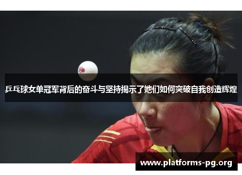 乒乓球女单冠军背后的奋斗与坚持揭示了她们如何突破自我创造辉煌